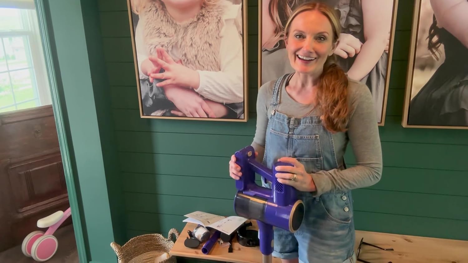 Homeika cordless vacuum in black - View 1